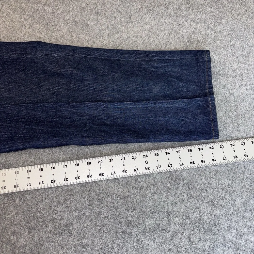 Levi Jeans 501 Mens 42x31 Straight Leg Button Fly‎ Blue Denim Original Fit